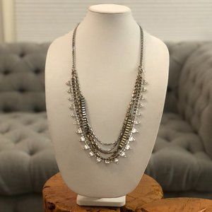 Stella & Dot Sutton multi-wear mixed metal necklace